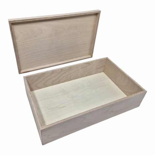 Speelbak berk multiplex klein + deksel; hoog (2281S); B-Keus