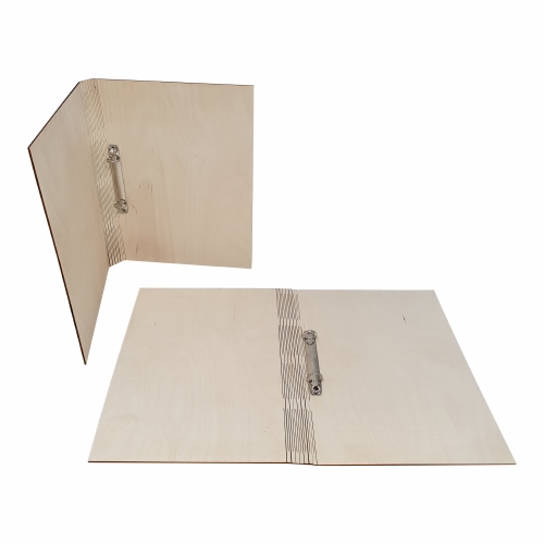 Houten ringmap A4 formaat; B-Keus