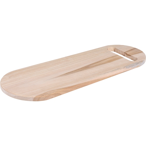 Serveerplank teakhout ovaal
