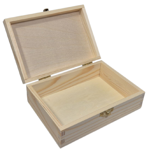 Kist zonder vakverdeling grenen (7960B)