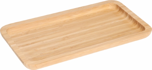 Dienblad - plateau rechthoek bamboe klein