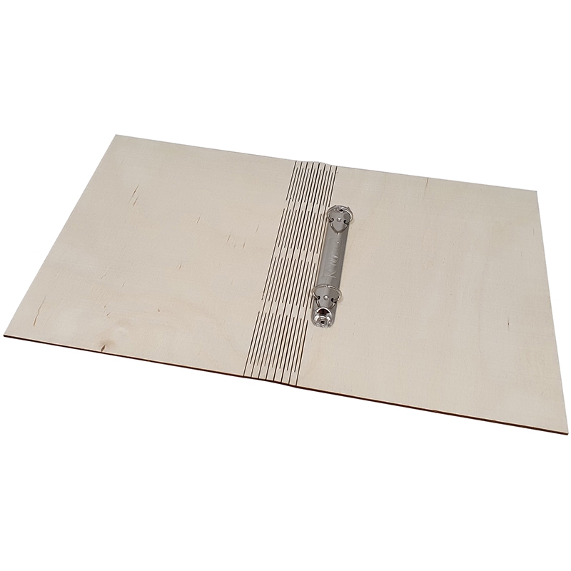 Houten ringmap A5 formaat (gv)