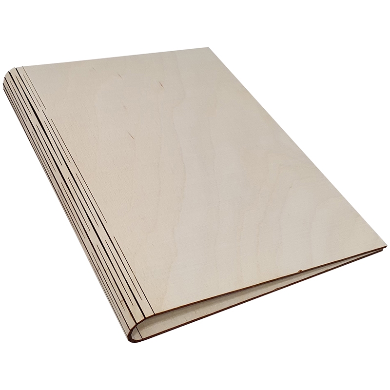 Houten ringmap A5 formaat (gv)