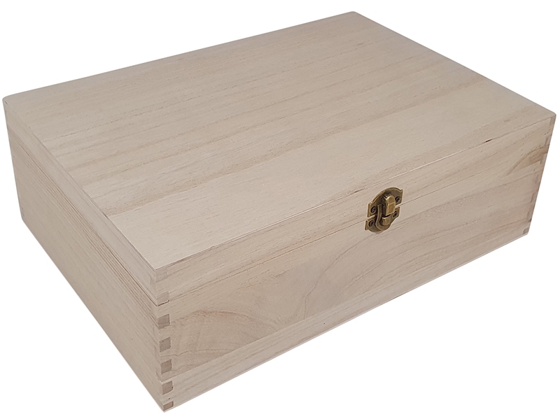 Kist met 24-vaks paulownia groot
