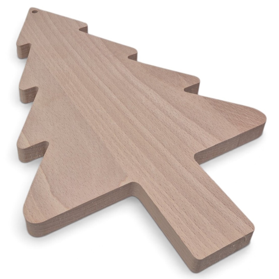 Serveerplank kerstboom beuken; L 38 CM (3749)